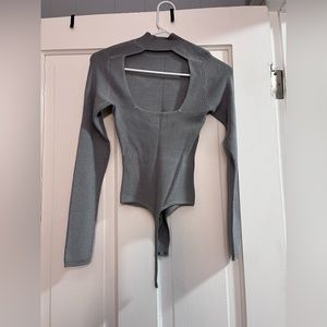 A&F bodysuit with open back